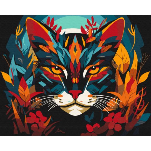 A természet mélyéről - Számfestő készlet kereten 40x50