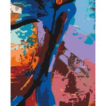 Színpompás nyugalom - 3 darabos számfestő készlet kereten