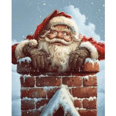 Szorult helyzet - Számfestő készlet kereten 40x50