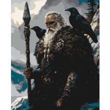 A viking - Számfestő készlet kereten 40x50