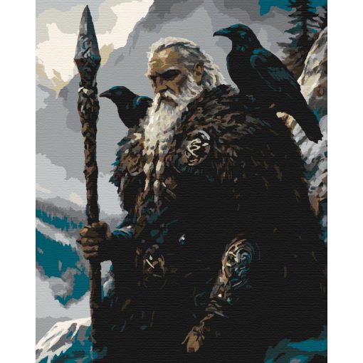 A viking - Számfestő készlet kereten 40x50