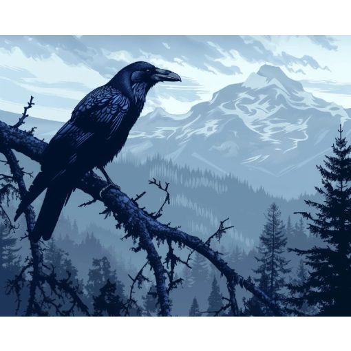 A mindentlátó - Számfestő készlet kereten 40x50