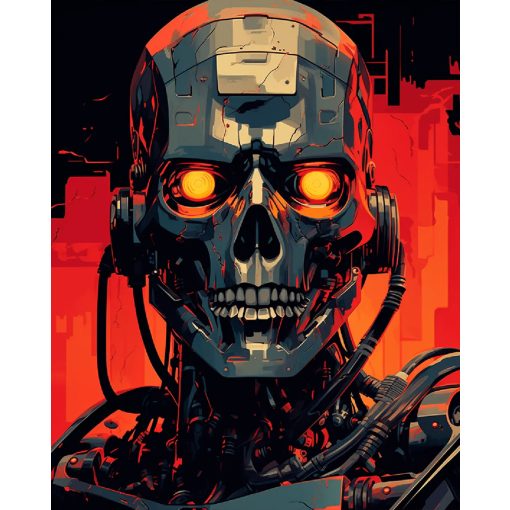 Zárlat - Számfestő készlet kereten 40x50