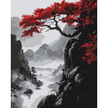 Panoráma Japánban - 3 darabos számfestő készlet