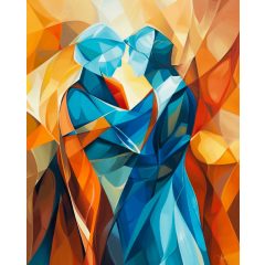 Lélektársak - Számfestő készlet kereten 40x50