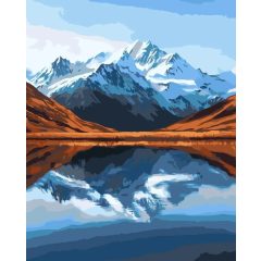 Tükörhegy - Számfestő készlet kereten 40x50