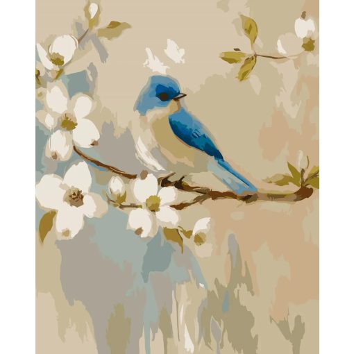 Tavasz szelíd dala - Számfestő készlet kereten 40x50