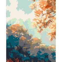 Mitikus fa 3 - 3 darabos számfestő készlet kereten