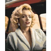 Marilyn - Számfestő készlet kereten 40x50