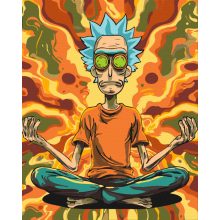 Mr. Sanchez - Számfestő készlet kereten 40x50