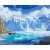 A jég birodalma - Számfestő készlet kereten 40x50