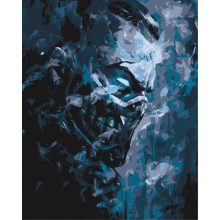 Fagyos tekintet - Számfestő készlet kereten 40x50