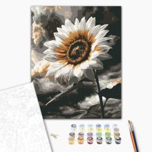 Remény virága - Számfestő készlet kereten 40x50