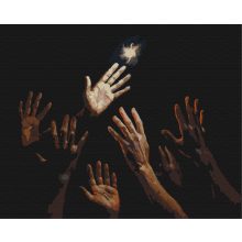 Az utolsó fény - Számfestő készlet kereten 40x50