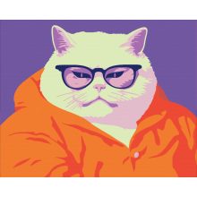 A Nagyfőnök - Számfestő készlet kereten 40x50