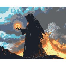 Végzet varázslója - Számfestő készlet kereten 40x50