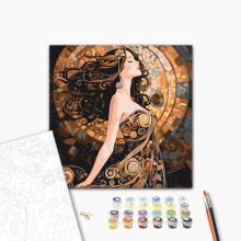 Aranyszél - Számfestő készlet kereten 40x40