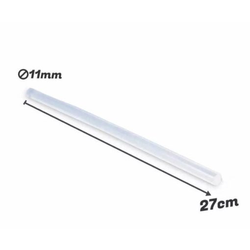 Ragasztópisztoly rúd betét 11mm x 27cm