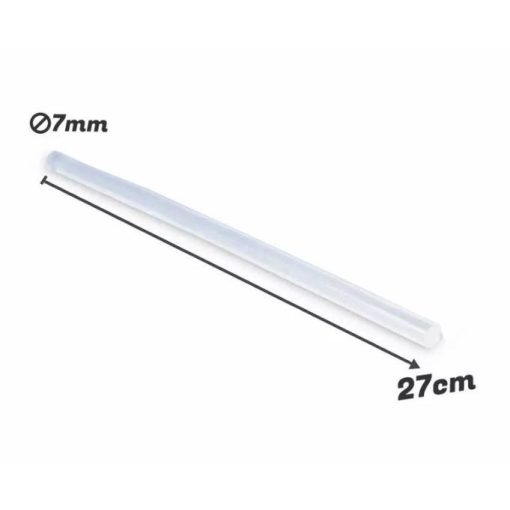 Ragasztópisztoly rúd betét 1db 7mm x 27cm