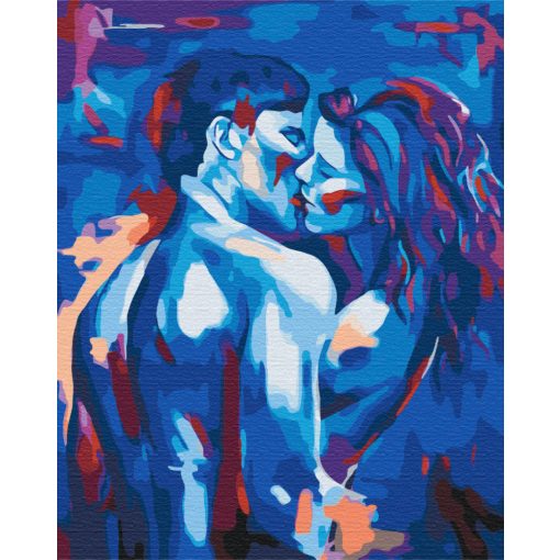 Festői szerelem - Számfestő készlet kereten 40x50
