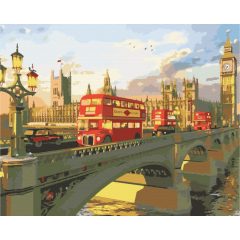 London este - Számfestő készlet kereten 40x50