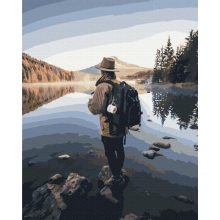 Túrázó - Számfestő készlet kereten 40x50