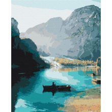 Hajózás - Számfestő készlet kereten 40x50