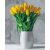 Sárga tulipán csokor - Számfestő készlet kereten 40x50