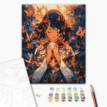 Kívánság - Számfestő készlet kereten 40x50