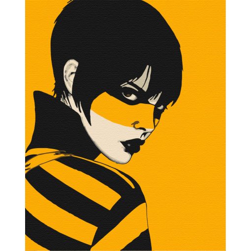 Femme Fatale - 3 darabos számfestő készlet kereten