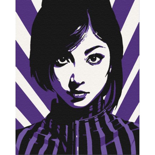 Femme Fatale - 2 darabos számfestő készlet kereten