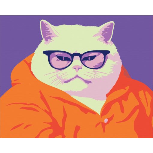 Stílusos duók - 3 darabos számfestő készlet kereten