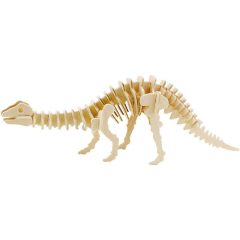 Brontoszaurusz fa dínó csontváz