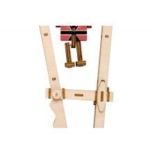 Ugráló katona 3D fa puzzle