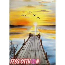 Négy évszak 4 db-os - Otthoni-online élményfestő készlet