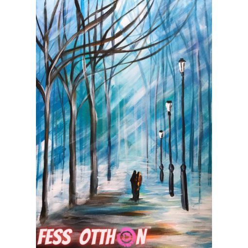 Négy évszak 4 db-os - Otthoni-online élményfestő készlet