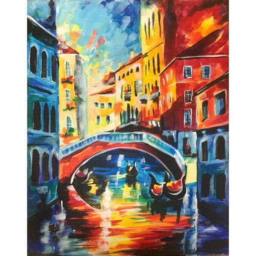 Velence - Otthoni-online élményfestő készlet